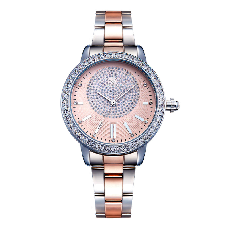 Shengke K0075 Womens Watch - Silver