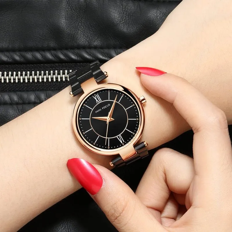 Alternative view of Mini Focus 0189 Womens Watch - Black