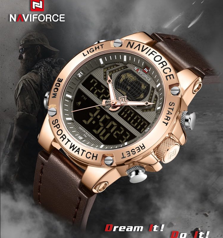 NAVIFORCE 9164 Luxury 2019 Mens Watch Sport 1