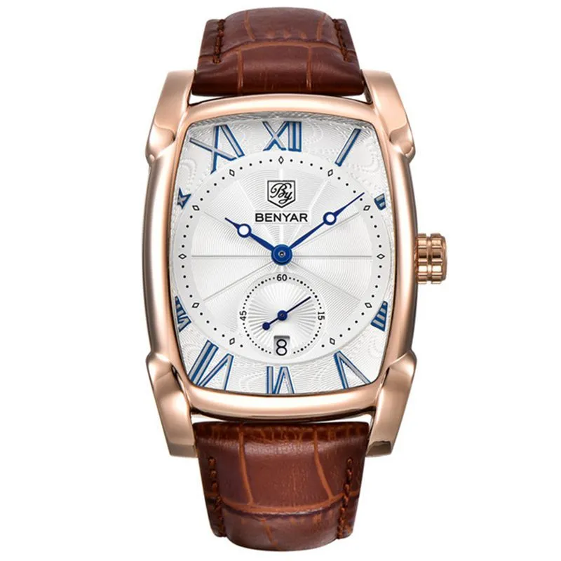 Benyar Mens 5114 Business Watch - Brown | Vivid Nuance South Africa