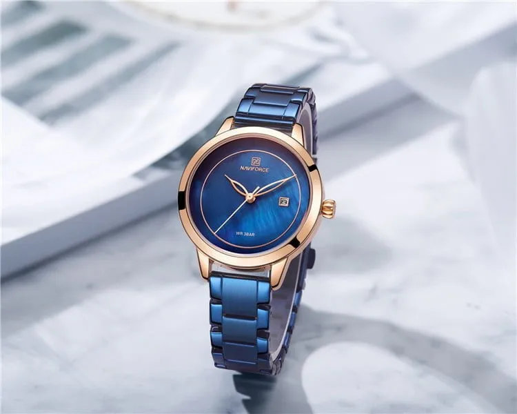 Naviforce 5008 Womens Watch - Blue | Vivid Nuance South Africa