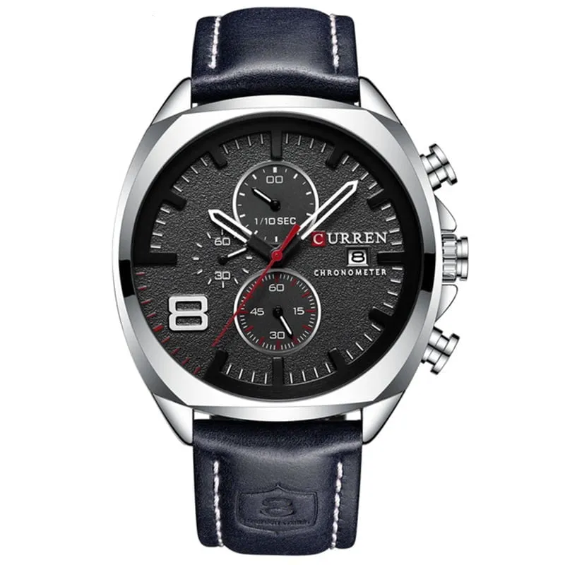 Curren 8324 Mens Chronograph Watch - Blue | Vivid Nuance South Africa