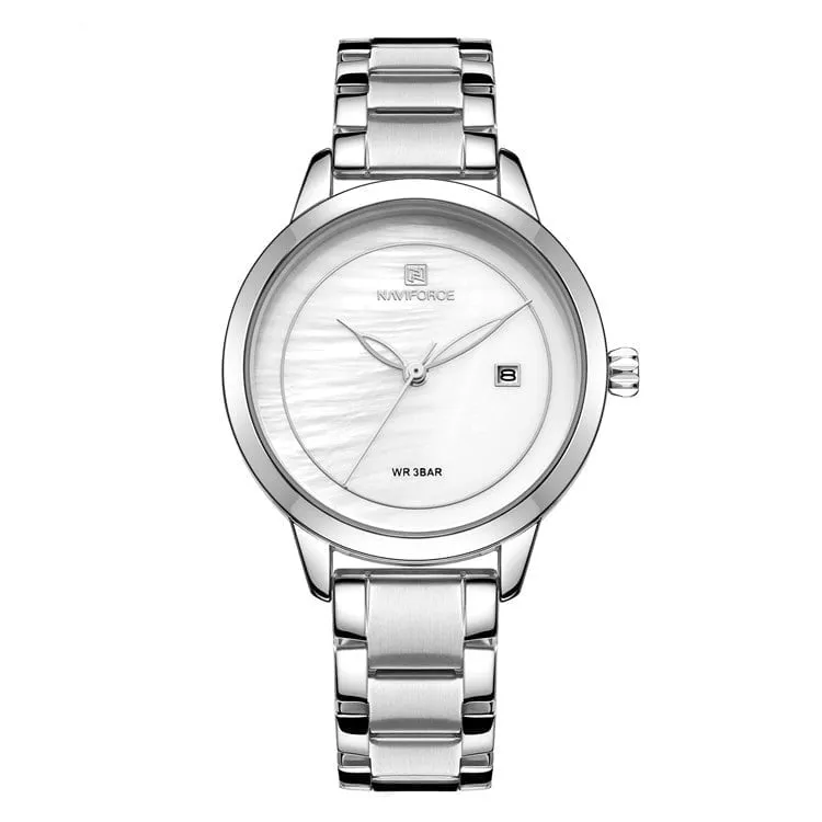 Naviforce 5008 Womens Watch - Silver