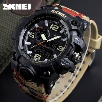 SKMEI 1155B Digital/Analog Outdoor Watch – Camouflage SKMEI 1155B Digital/Analog Outdoor Watch – Camouflage - Image 2