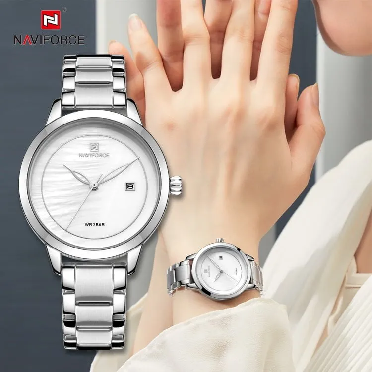 Alternative view of Naviforce 5008 Womens Watch - Silver