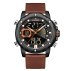 Naviforce 9172 Mens Analog/Digital Watch - Brown