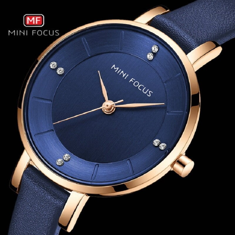 Mini Focus 0255 Womens Analog Watch - Blue Mini Focus 0255 Womens Analog Watch - Blue - Image 5