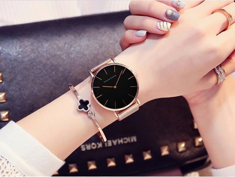 Hannah Martin CB36 Womens Watch - Rose Gold hannah