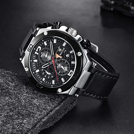 腕時計 Benyar 5151 Mens Chronograph Watch - Black | Vivid Nuance South Africa