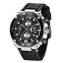 Benyar 5151 Mens Chronograph Watch - Black