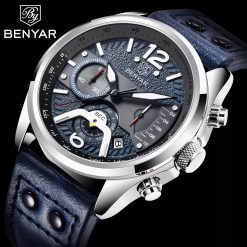 Alternative view of Benyar 5171 Mens Chrongraph Watch - Blue