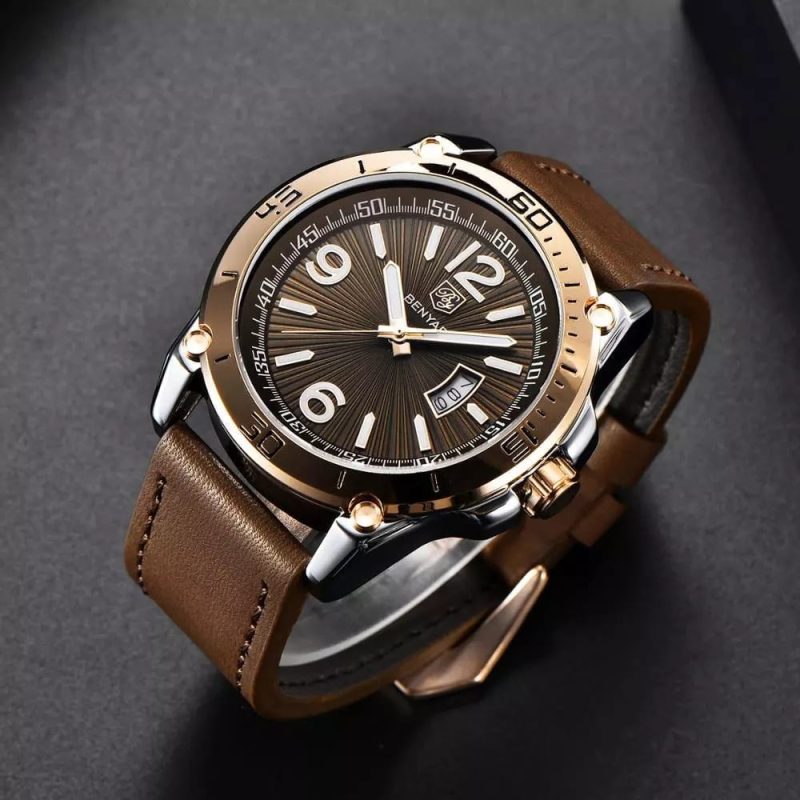 img 1 Top luxury brand watches for men BENYAR fashion quartz male watches casual sport clock men waterproof.jpg .webp