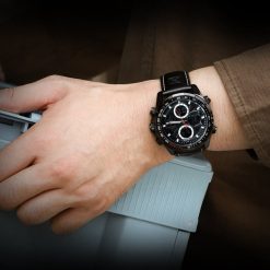 Naviforce 9197 Mens Analog/Digital Watch - Black H18eb16c732394baca99488779bab22d9s