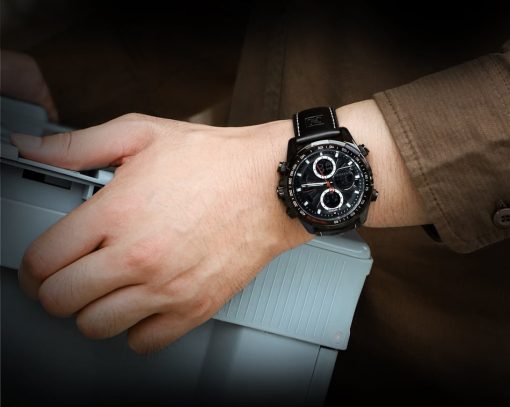 Naviforce 9197 Mens Analog/Digital Watch - Black - Image 5