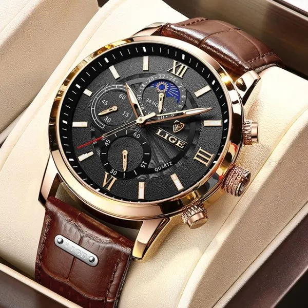 Lige 8932 Mens Chronograph Watch | Vivid Nuance South Africa