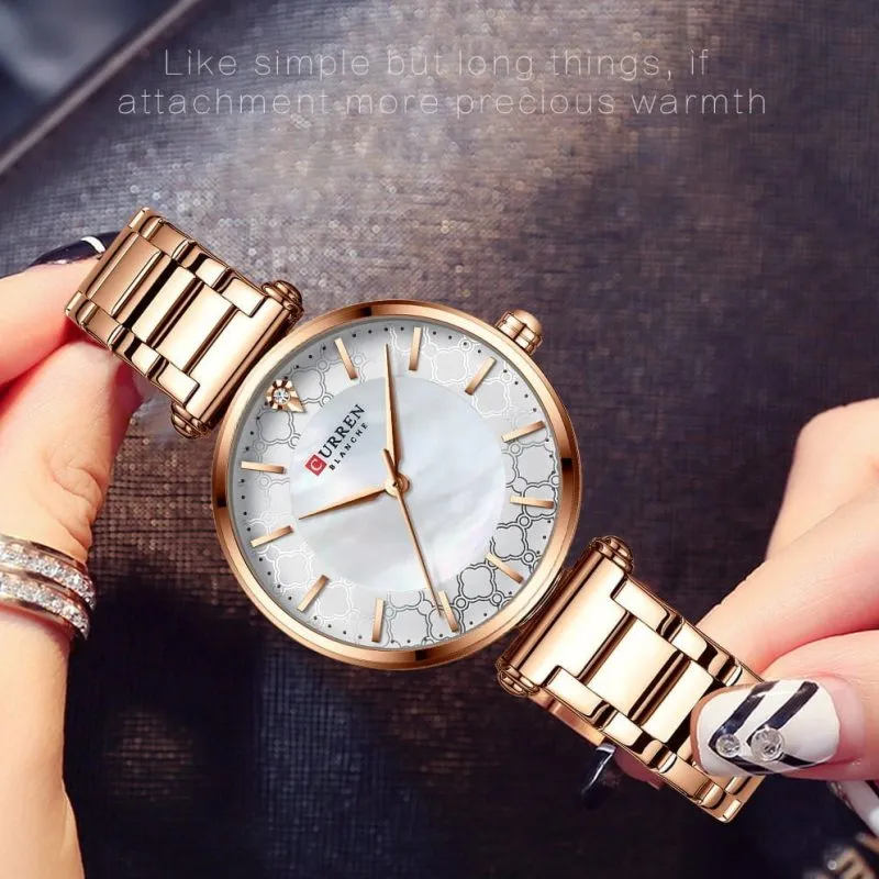 Alternative view of Curren 9072 Womens Watch - Rose Gold