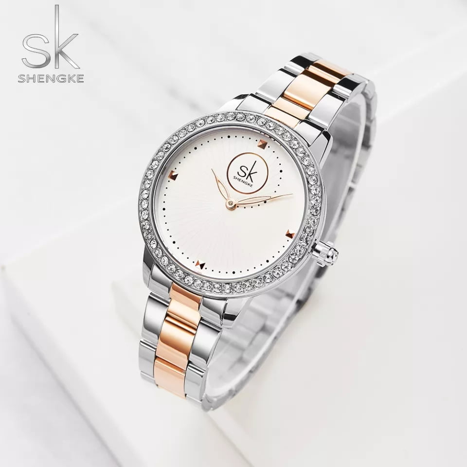 Shengke K0111 Womens Watch - Silver Shengke K0111 Womens Watch - Silver - Image 2
