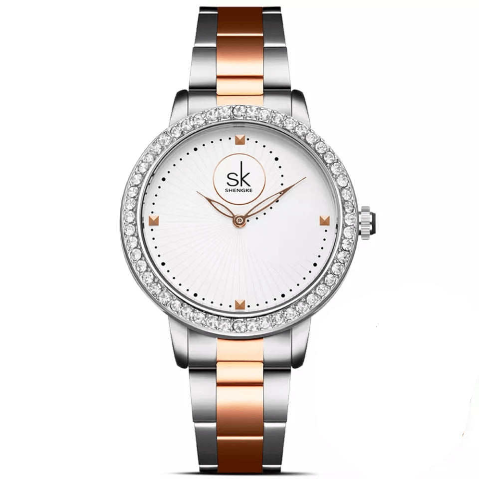 Shengke K0111 Womens Watch - Silver Shengke K0111 Womens Watch - Silver