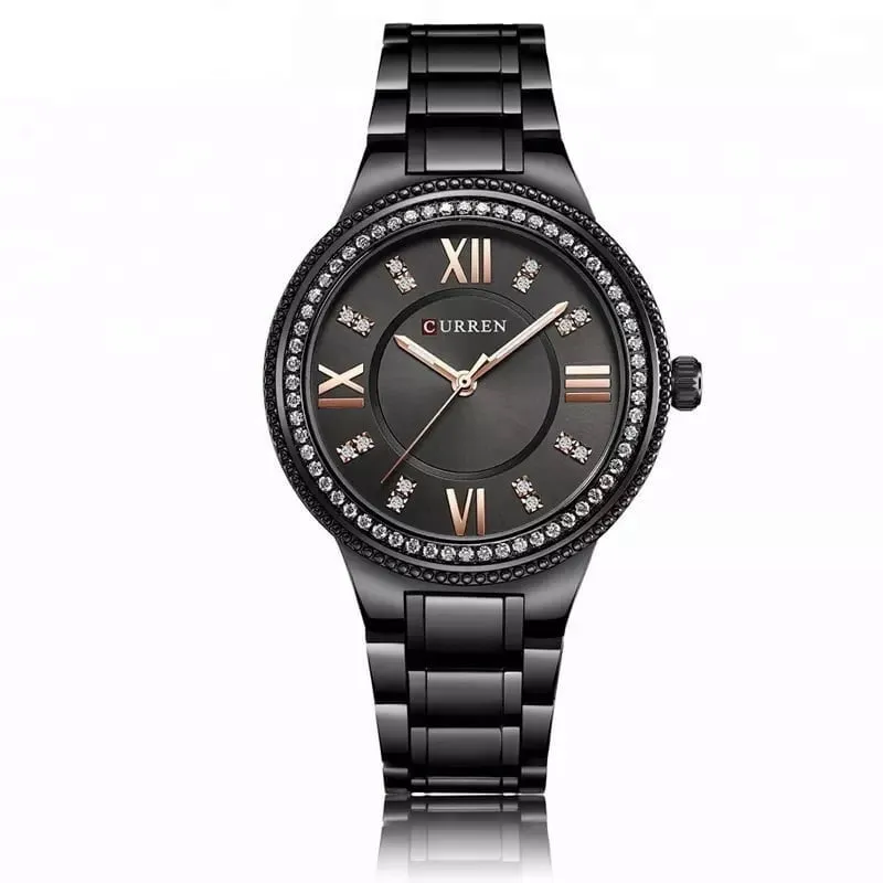 Curren 9004 Womens Watch - Black