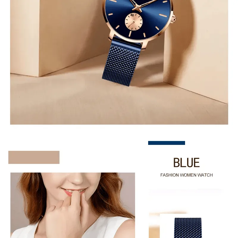 Alternative view of Hannah Martin HM1335 Womens Watch - Blue