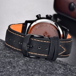 Benyar 5190 Mens Chronograph Watch - Black S4895773c33694cf983902cd9e39ce243M