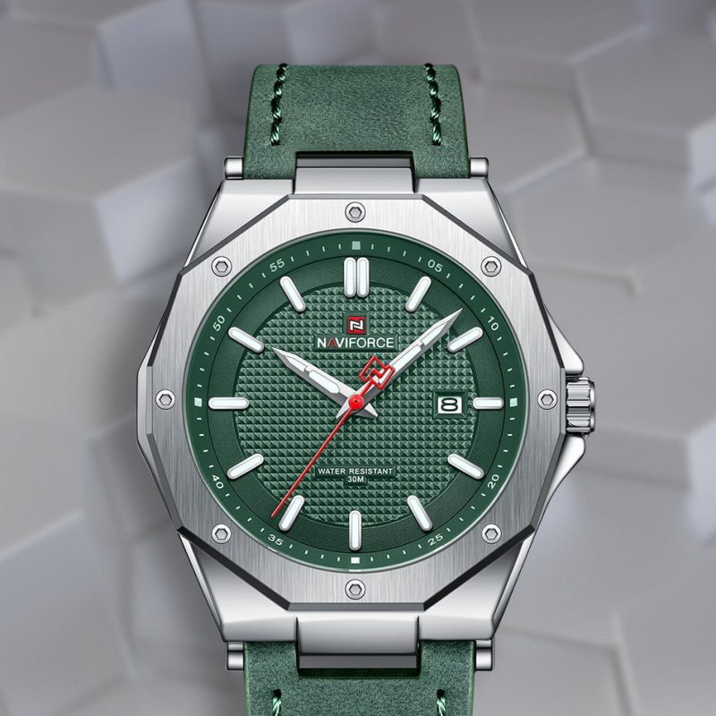 Alternative view of Naviforce 9200 Mens Chronograph Watch - Green