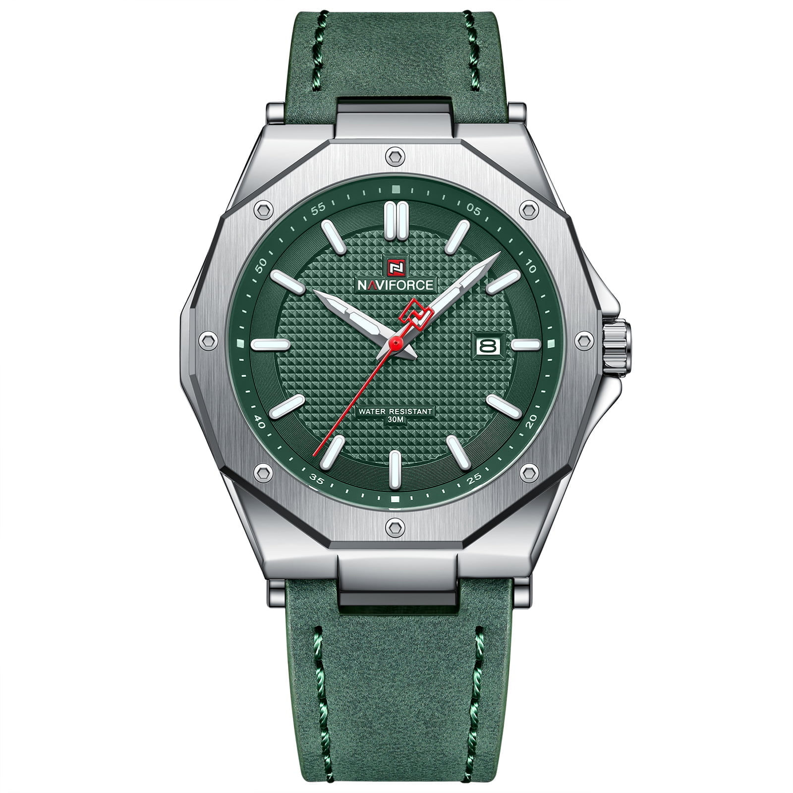 Naviforce 9200 Mens Chronograph Watch - Green Naviforce 9200 Mens Chronograph Watch - Green