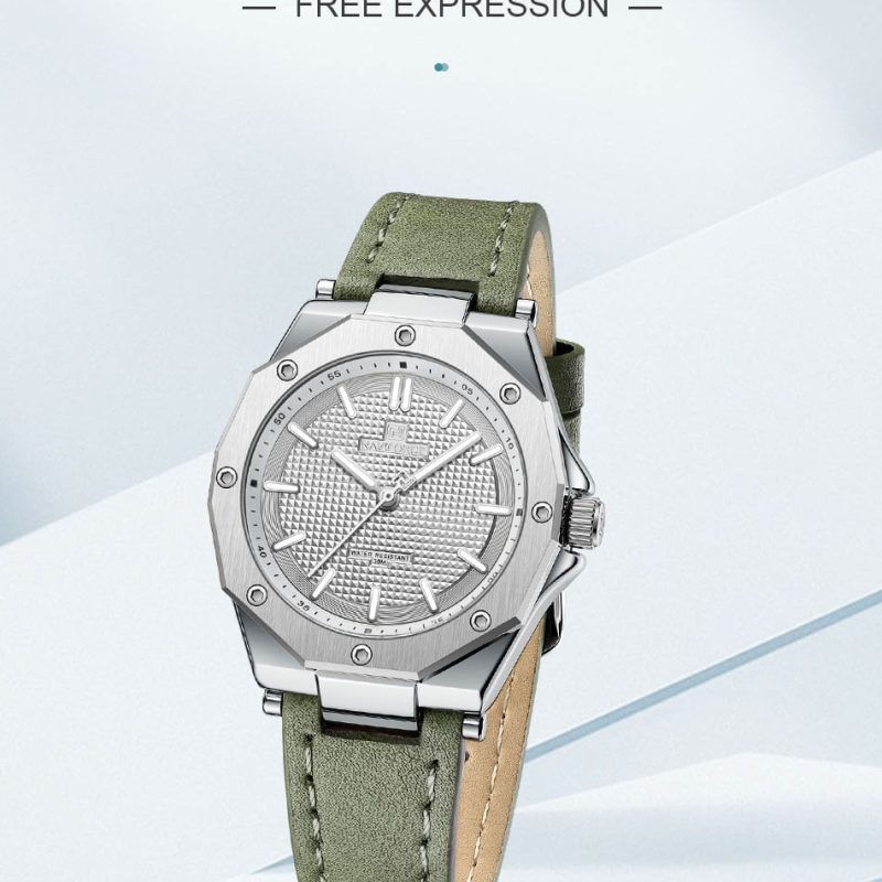 Naviforce 5026 Womens Watch - Green 切图 01
