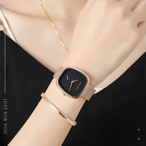 Hannah Martin 1251 Womens Watch - Rose Gold/Black Hannah Martin 1251 Womens Watch - Rose Gold/Black - Image 3