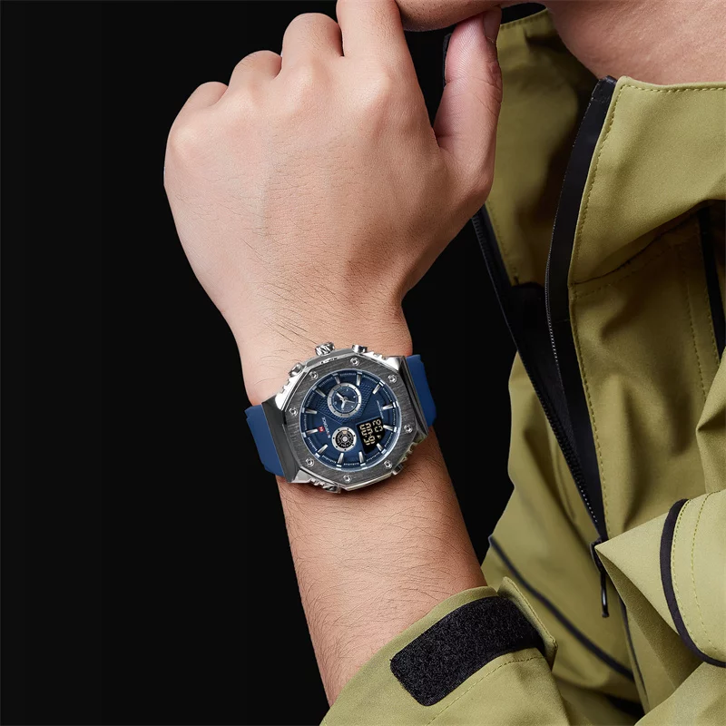 Naviforce 9216 Mens Chronograph Watch - Blue | Vivid Nuance South