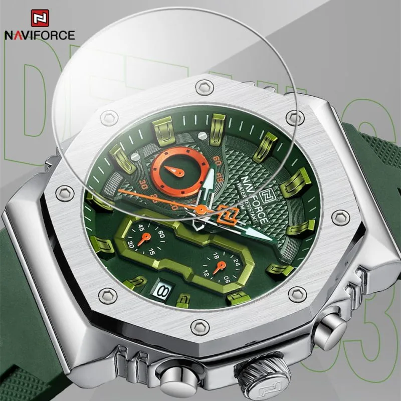 Alternative view of Naviforce 8035 Mens Watch - Green
