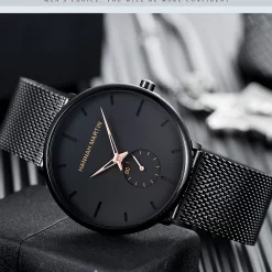 Alternative view of Hannah Martin HM-2140 Womens Watch - Black