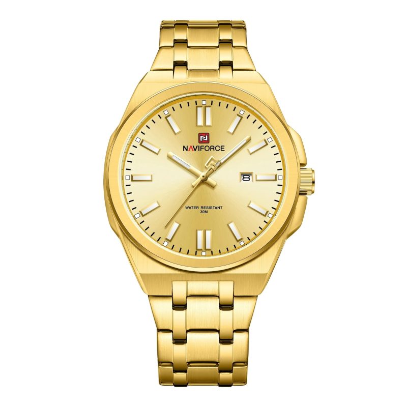 Naviforce 9226 Mens Watch - Gold