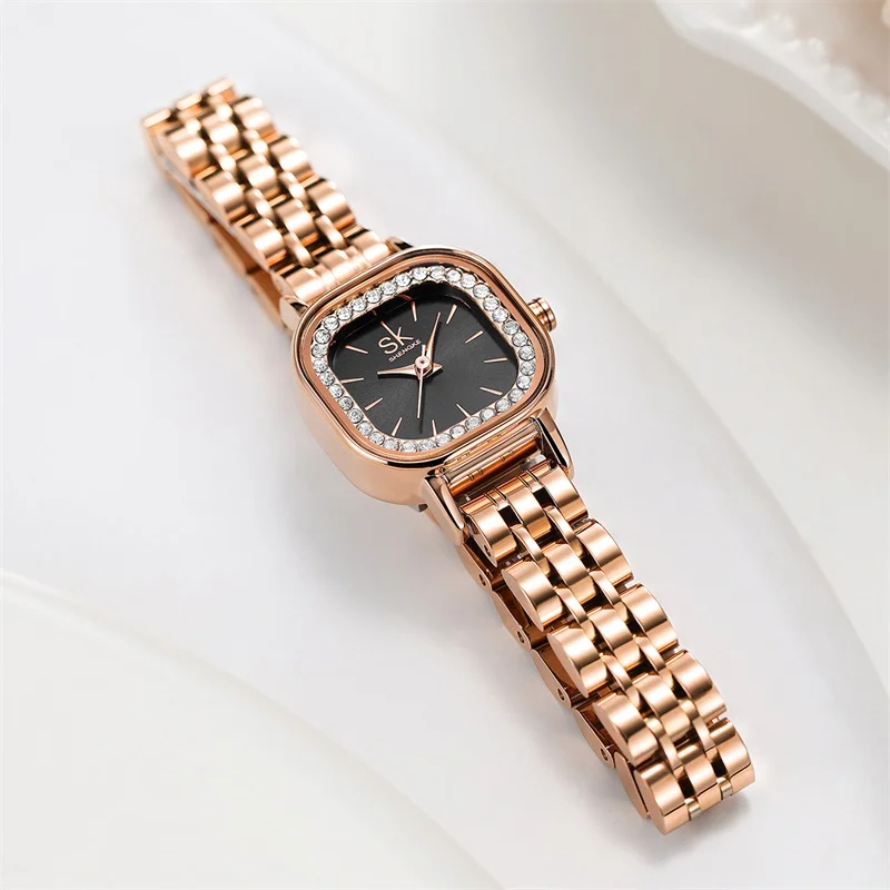 Alternative view of Shengke K0170 Womens Watch - Rose Gold
