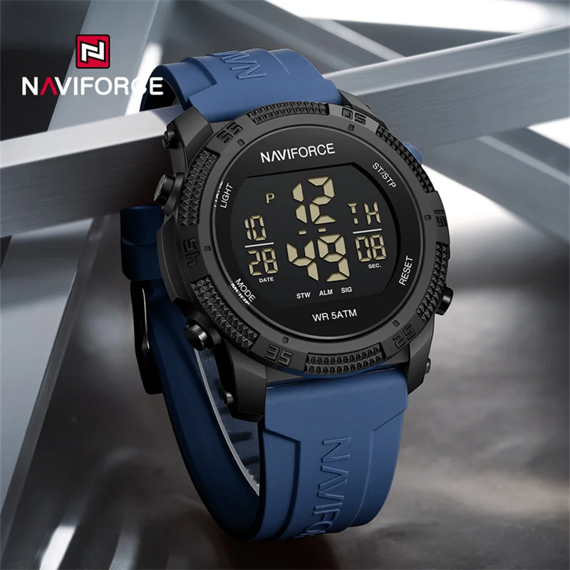 Alternative view of Naviforce 7104 Mens Watch - Blue
