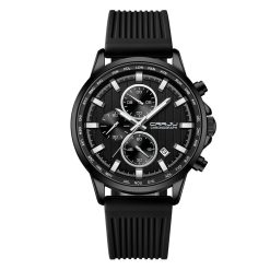 CRRJU 2315 Mens Chronograph Watch - Black