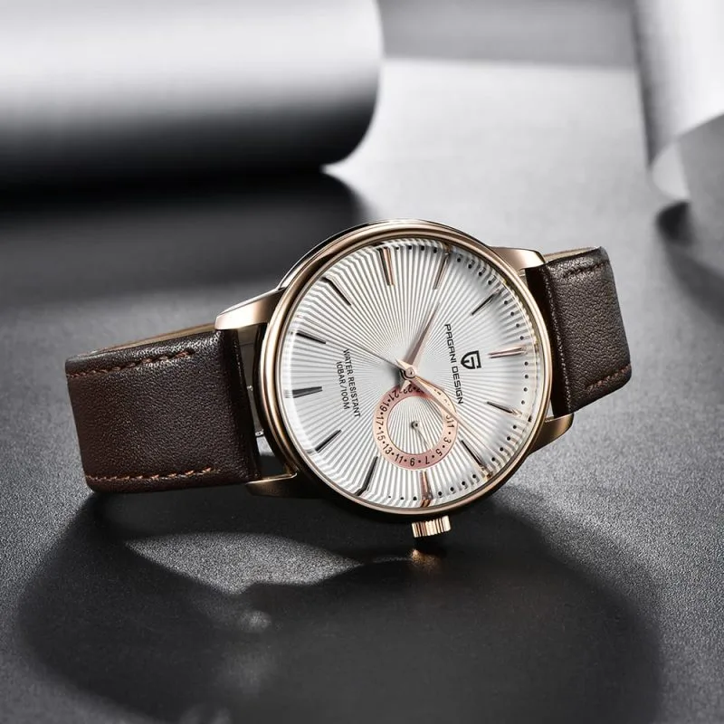 Alternative view of Pagani Design PD-1654 Mens Watch - Brown