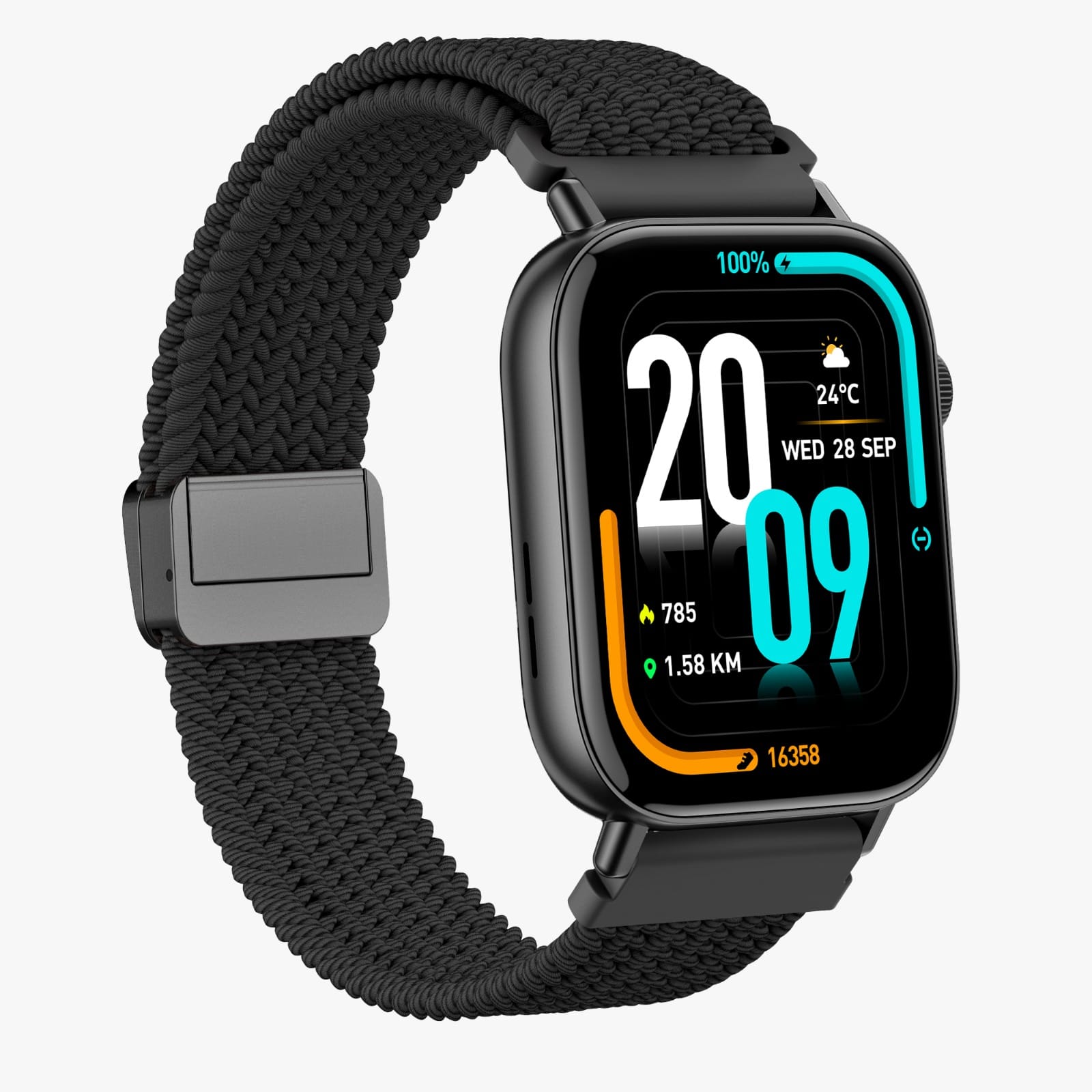 Colmi C8 Max Smart Watch - Black Colmi C8 Max Smart Watch - Black - Image 2