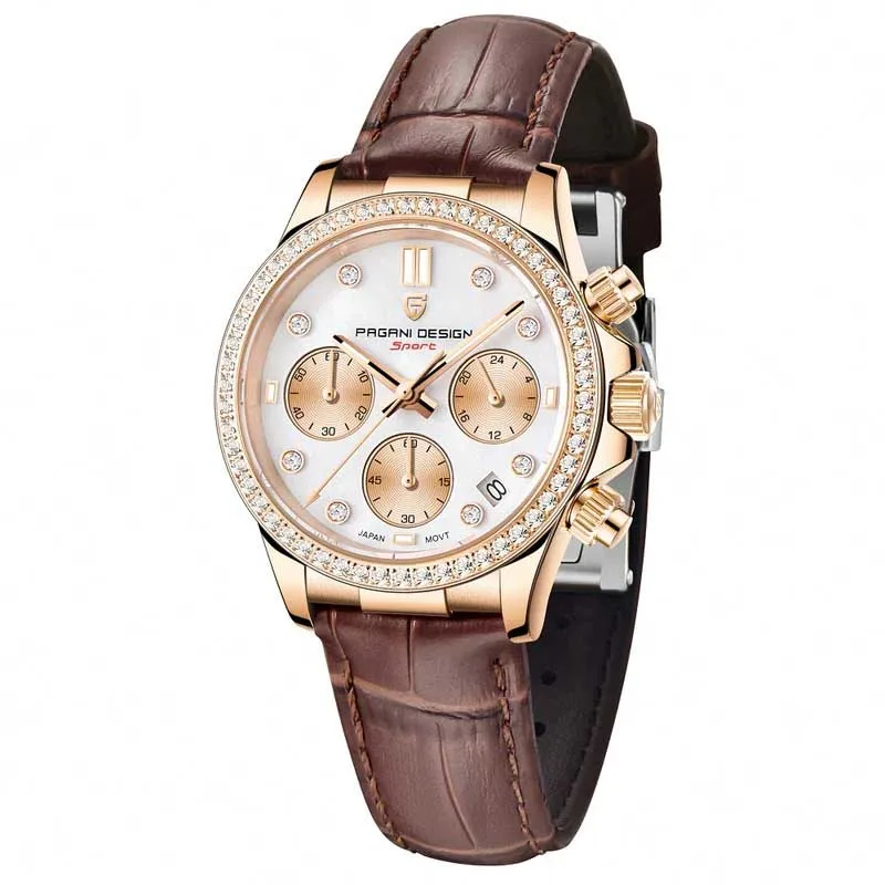 Pagani Design PD-1730 Womens Chronograph Watch
