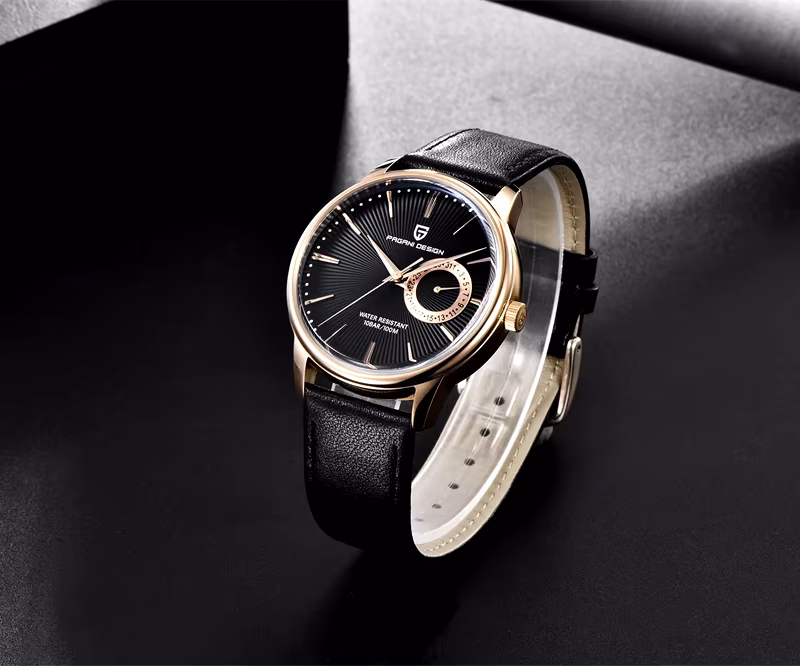 Alternative view of Pagani Design PD-1654 Mens Watch - Black