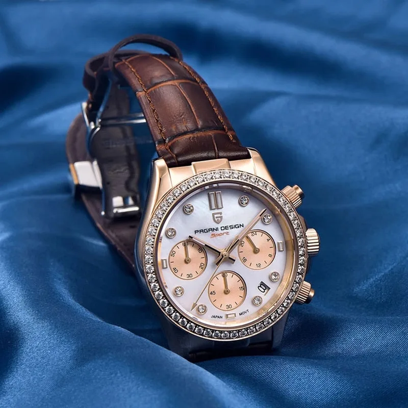 Alternative view of Pagani Design PD-1730 Womens Chronograph Watch