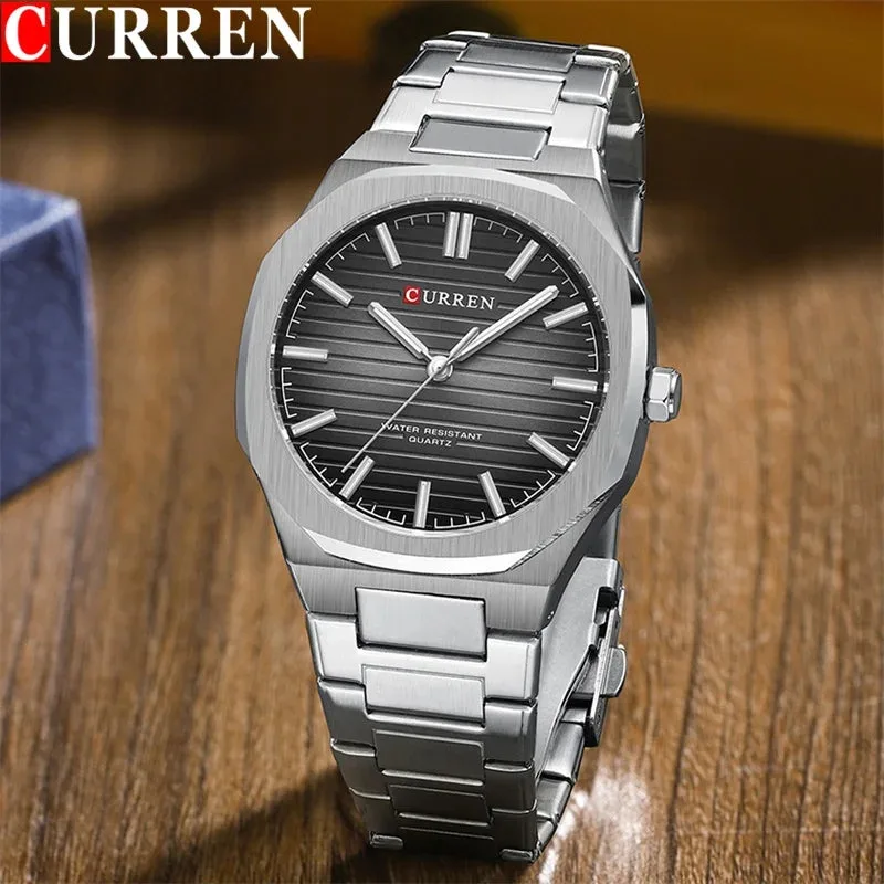Alternative view of Curren 8456 Mens Watch - Silver