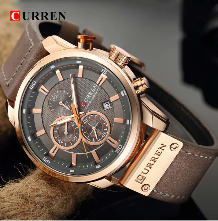 Alternative view of Curren 8291 Mens Chronograph Watch - Brown