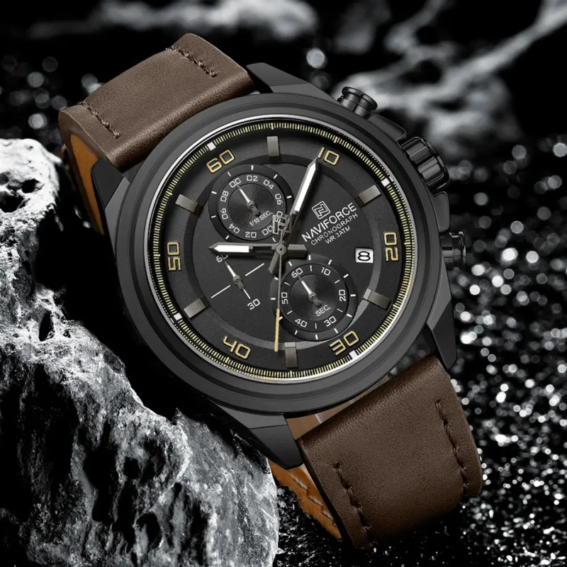 Alternative view of Naviforce 8075 Mens Chronograph Watch