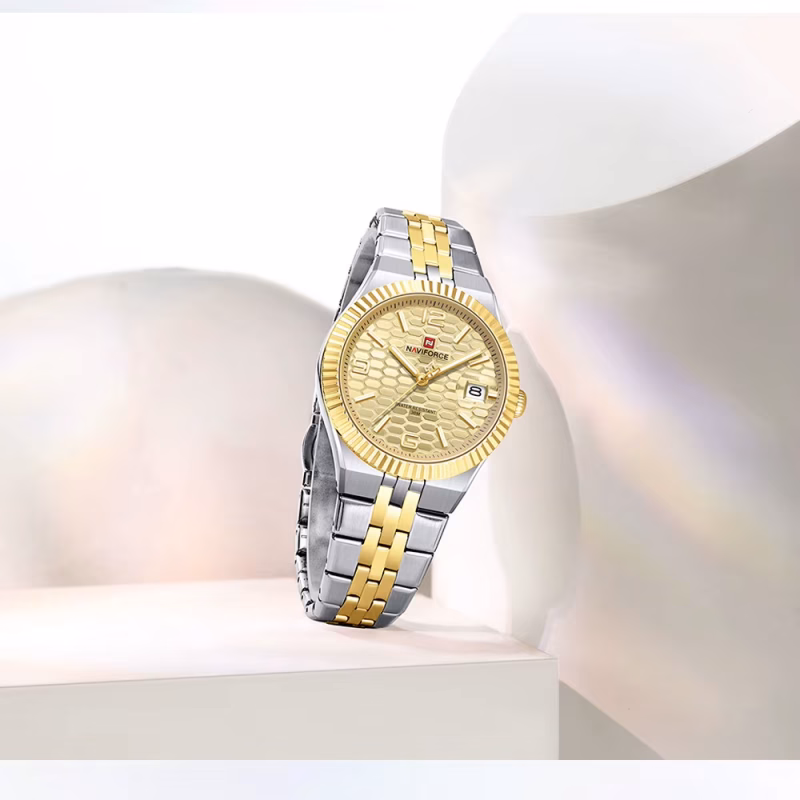 Alternative view of Naviforce 5079 Womens Watch - Silver/Gold
