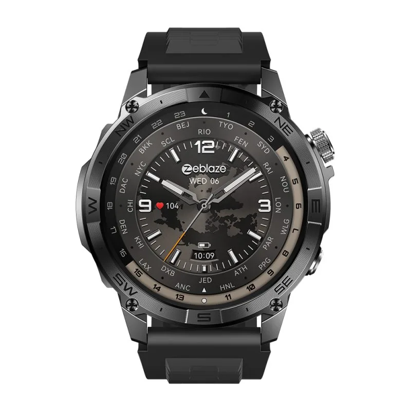 Zeblaze Stratos 2 Plus Smart Watch - Black