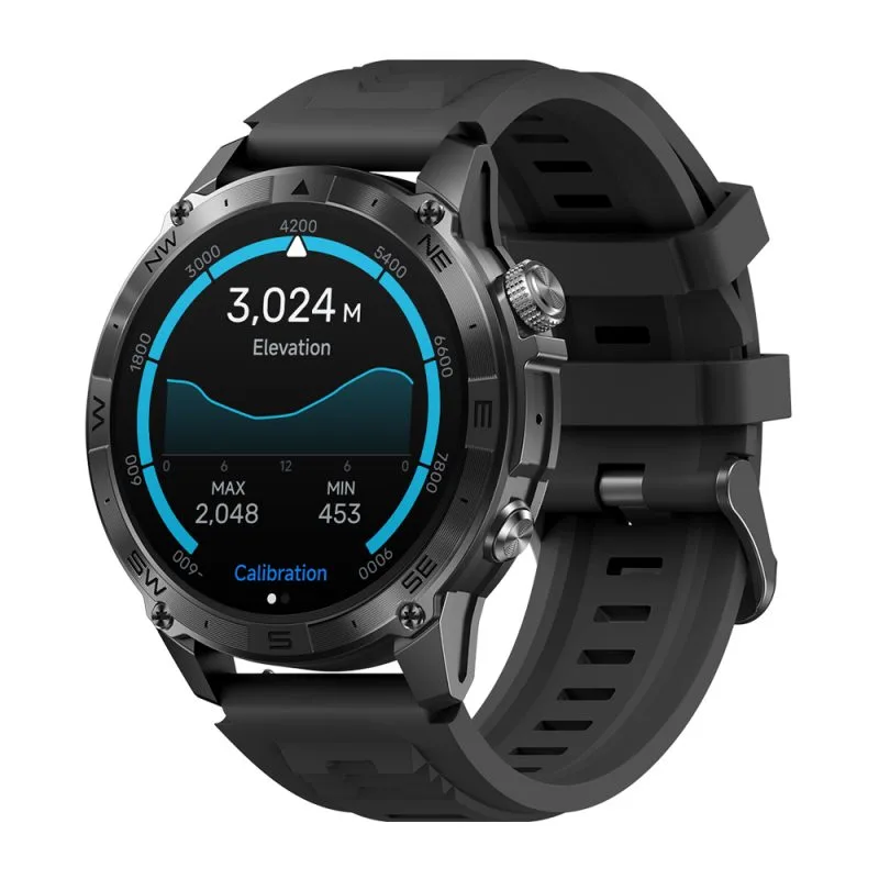 Alternative view of Zeblaze Stratos 2 Plus Smart Watch - Black